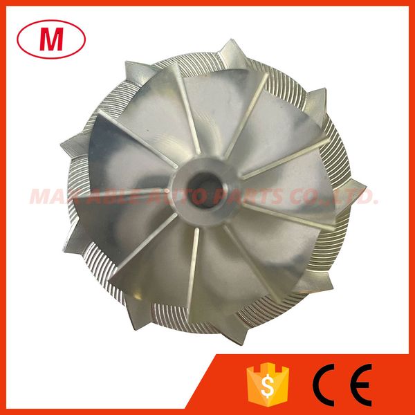 

gt15-25 788529-0002 36.35/49.00mm 9+0 blades performance turbocharger turbo billet compressor wheel/aluminum 2618/milling wheel for vw toure