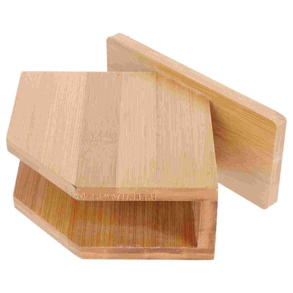 

tissue boxes & napkins 1pc fan shape paper towel box bamboo vertical rack color