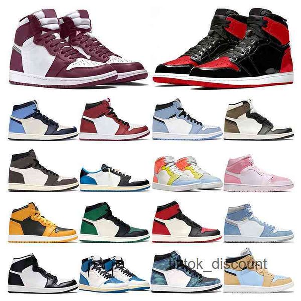 

mens basketball shoes 1s high women jumpman 1 university military blue hyper royal bordeaux dark mocha digital pink sports sneakersnqk1