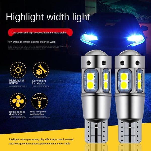 

working light instrument-lamp license-plate-lights parking-light wedge t10 w5w for bentayga 2021 continental gt keychain car-styling