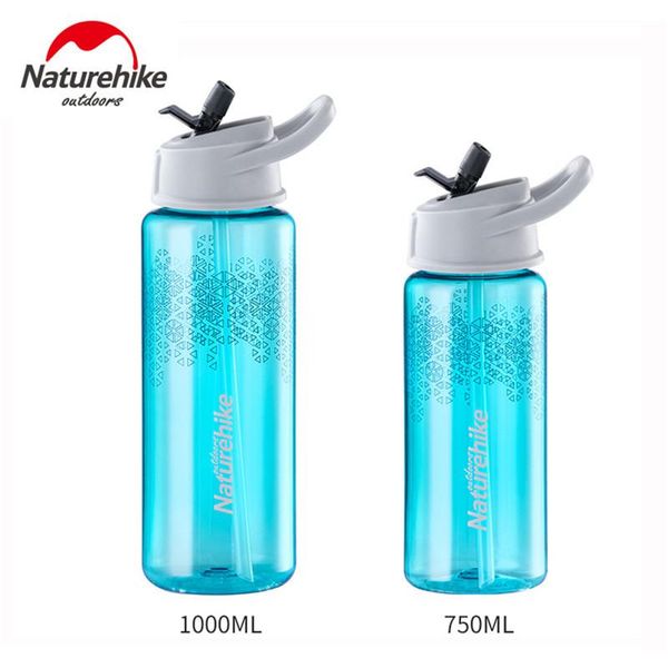

water bottle naturehike sports fitness outdoor men and women portable 750/1000ml large capacity plastic cup kettle
