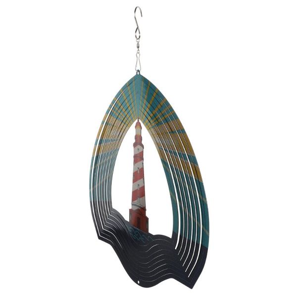 

decorative objects & figurines creative 3d wind chime pendant bell hanging decor