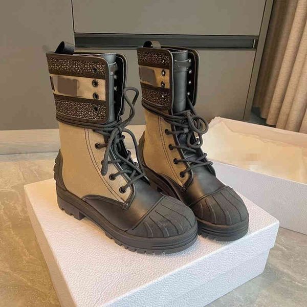

autumn winter martin boots designer women shoes letter suede high heeled metal fashion ladies short large size mkjjj0003, Black