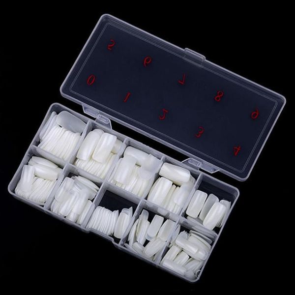 

nail art kits 10 slots plastic storage jewelry box compartment adjustable container for bead earring rectangle