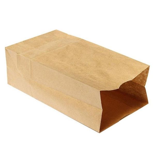 

gift wrap 10pcs brown kraft paper bags wedding candy packaging recyclable jewelry food bread shopping party for boutique