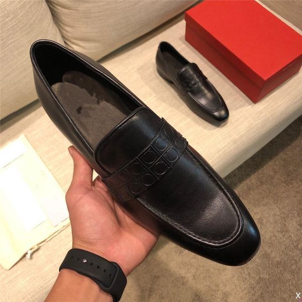 

q4 men pu leather shoes casual shoes dress shoes brogue shoe spring ankle boots vintage classic male casual 11, Black