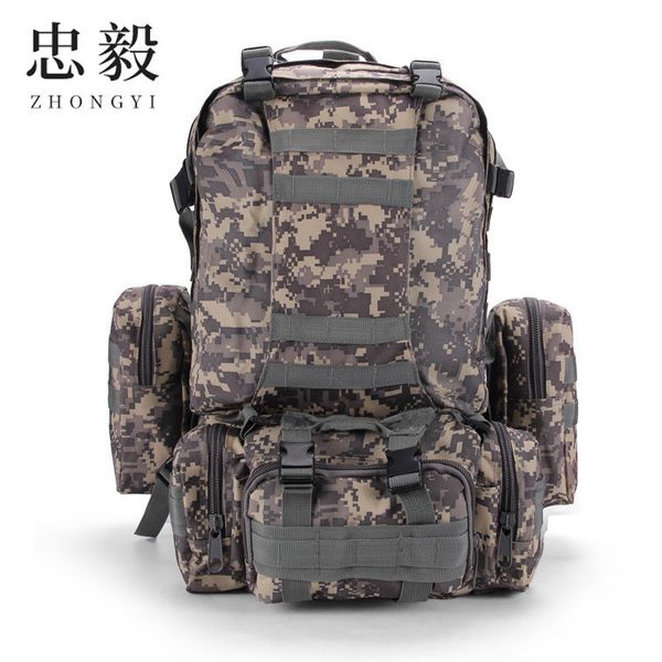 

combination backpack, tactical pack, extra large outdoor mountaineering pack