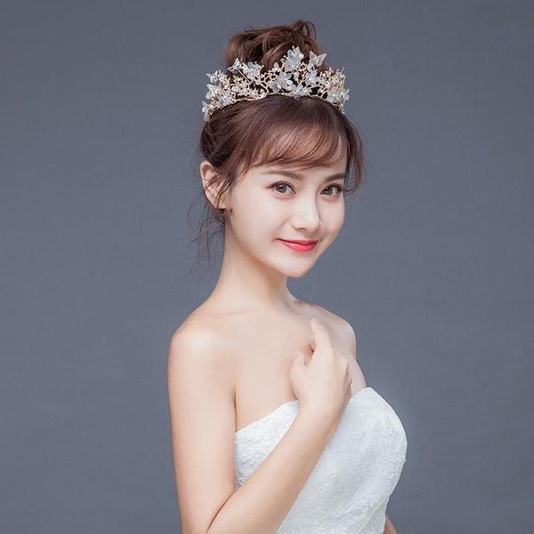 

hair clips & barrettes wedding headband beautiful tiaras decorative accessories for prom birthday costume party lb, Golden;silver