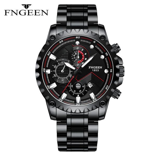 

wristwatches casual fashion luxury style men waterproof watches quartz mens stainles steel wrist sport watch clock reloj hombre, Slivery;brown