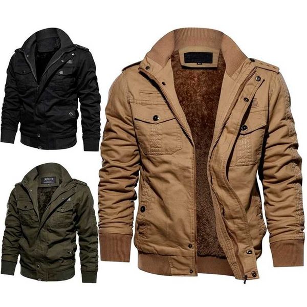 

zogaa autumn and winter fur-lined warm jacket 211119, Black