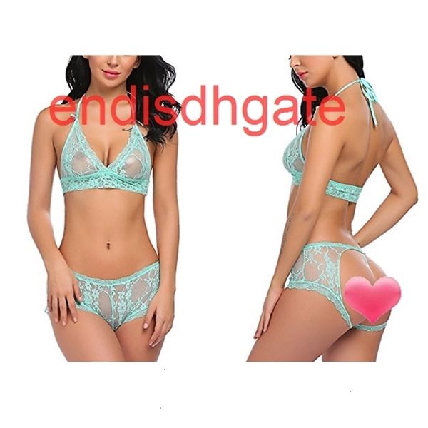 

style fun underwear lace split suit new hip shape pajamas 6633, Black;white