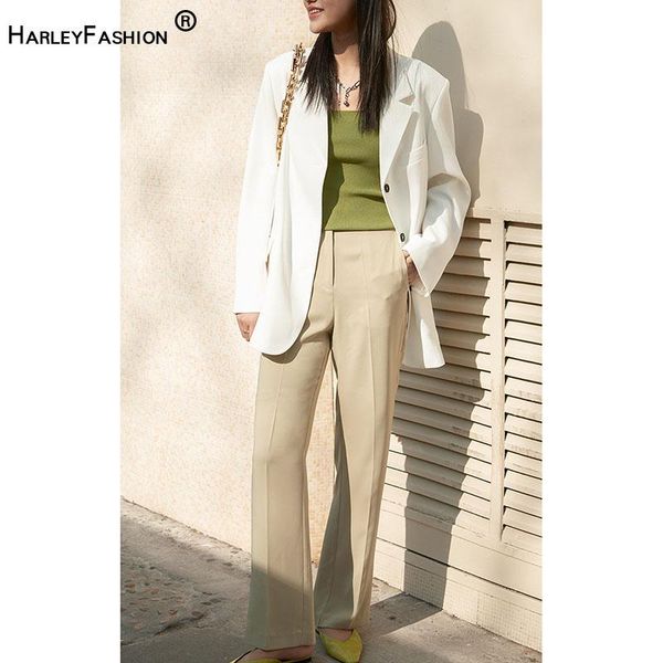 

women's suits & blazers harleyfashion korean style sell casual temperament blazer single breasted age reduction goddess loose female su, White;black