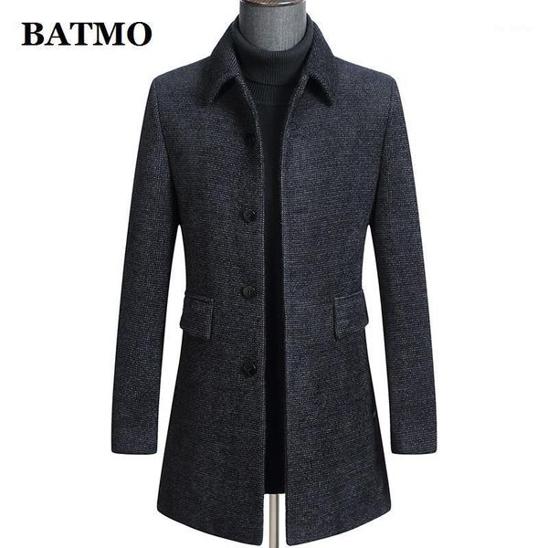 

men's wool & blends 2021 arrival autumn&winter casual trench coat men,thicked jackets ,plus-size m-xxxl 998261, Black