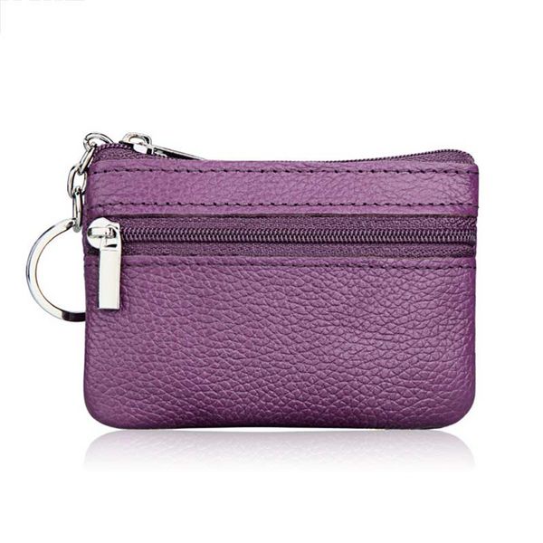

2021 pu leather coin purses womens small change money bags pocket wallets key holder case mini pouch zipper carteira feminina, Red;black