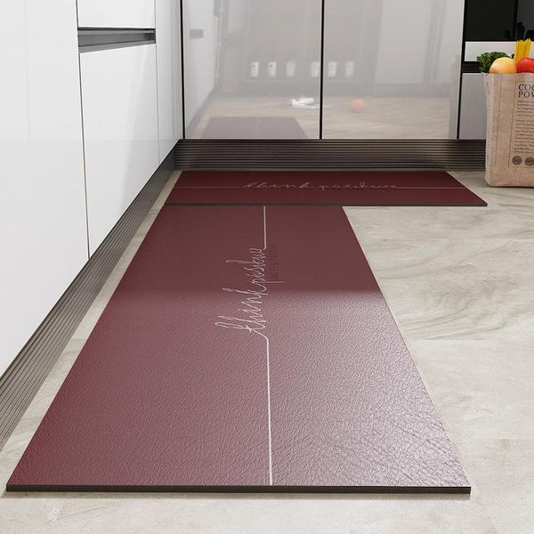 

carpets luxury pu kitchen mat long strip entrance doormat bedroom floor hallway area carpet anti-slip water absorbent rugs