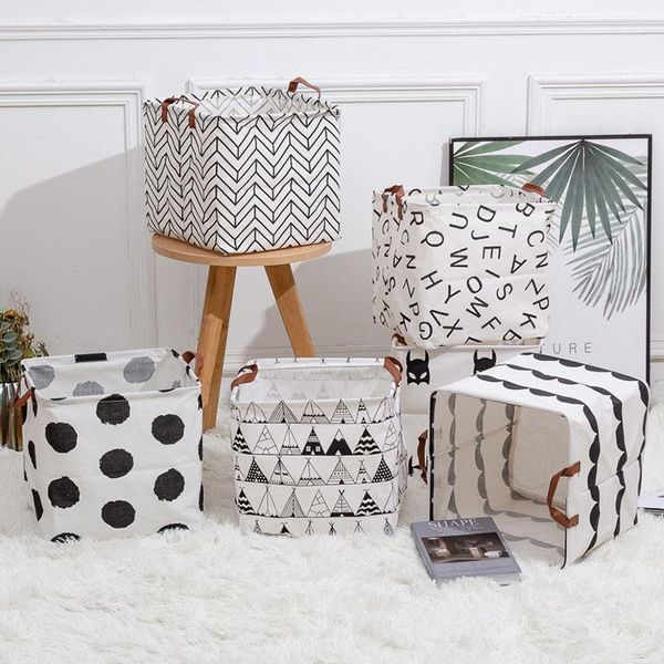 

storage baskets ins cloth laundry basket home organization and clothes box deskaccessories household folding toy