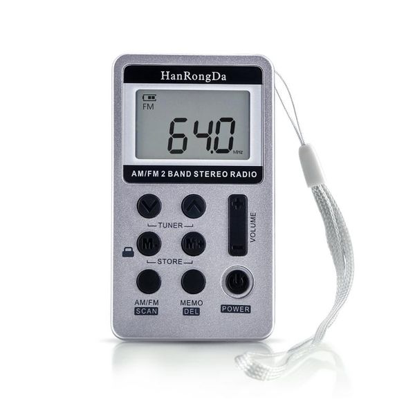 

radio portable mini am/fm antenna stereo pocket world receiver
