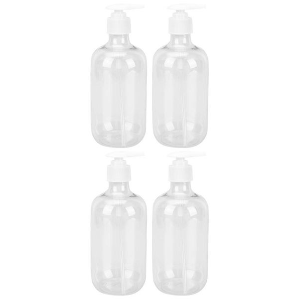

liquid soap dispenser 4pcs sub-packing bottle durable press pump shower