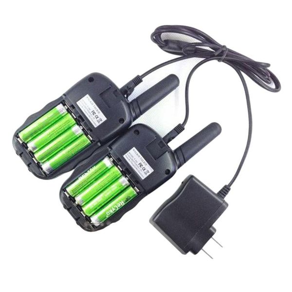 

walkie talkie t388 uhf two way radio portable handheld children's with built-in led torch mini toy gifts for kids boy girls