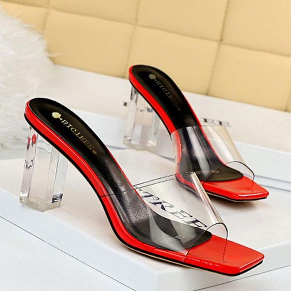 

dress shoes peep toe high heels women party open pumps office ladies heeled woman square heel 7cm a3696, Black