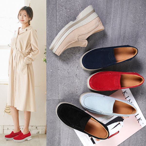 

swonco genuine wedges women's female miss spring shoes 6yc9, Black