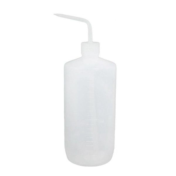 

clear white plastic cylinder shaped squeeze measuring bottle 1000ml