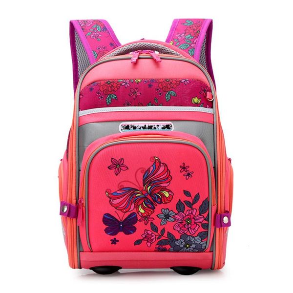 

school bags floral printing girls backpack for kids orthopedic satchel waterproof primary schoolbags cat cars pattern mochila nino