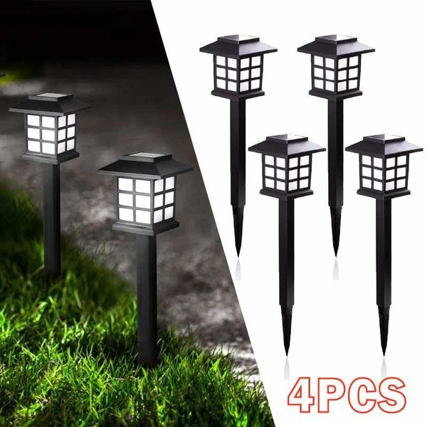 

lawn lamps 2/4/6/8pcs led solar pathway lights waterproof outdoor lamp for garden/landscape/yard/patio/driveway/walkway mother's day