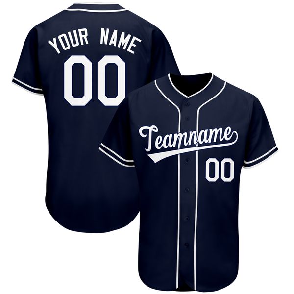 

high-quality custom baseball jerseys for college students softball training uniforms baseball shirts with printed letters name/number men&#0, Black