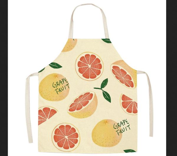 

aprons kids apron cute cartoon fruit print kitchen halter waterproof scald resistant for crafting housework baking gardening