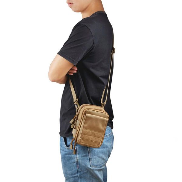 

outdoor bags waterproof sports bag 600d utility travel hiking pouch sling shoulder