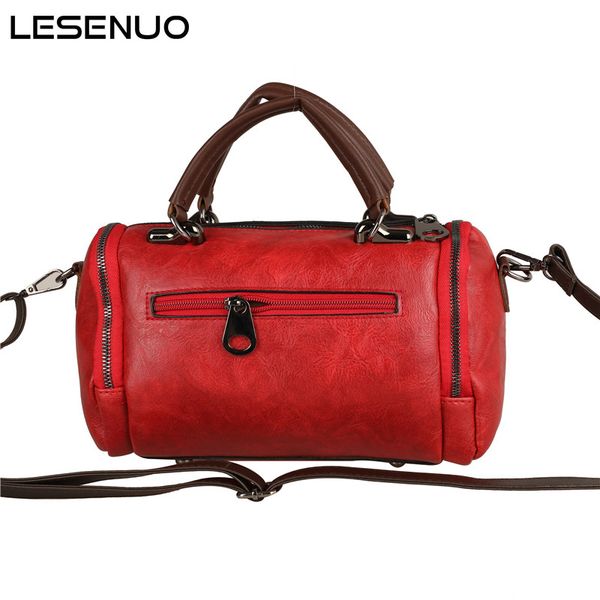 

pu leather luxury ladies handbags retro ladies crossbody boston crossbody bags the single shoulder bag