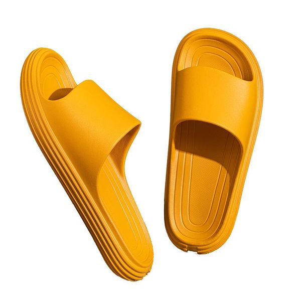 

mazefeng women summer fashion slippers slide sandals beach high heels shower thick soft sole men ladies boys girls bathroom shoe, Black