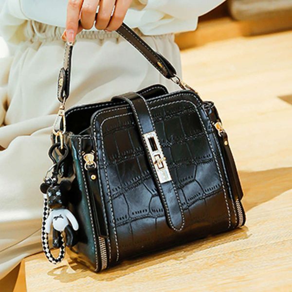 

hbp 2021 new simple bucket women's 2019 fashion one shoulder messenger bag