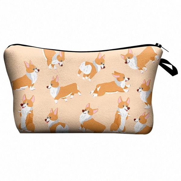 

large capacity makeup bags fashion 3d cartoon printing multi-use cosmetic bag toiletry pouch for outdoor travel i2rj#