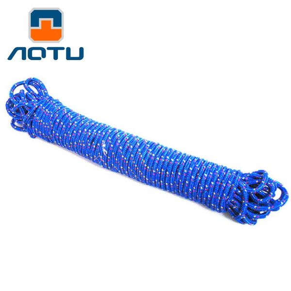 

outdoor gadgets 2021 wild camping 6mm strong escape life-saving safety rope spare mountaineering survive 10 meters price