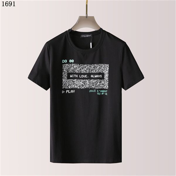 

fashion mens designer t shirt summer letter prints short sleeve couples tees poloasian code m-3xl wn36, White;black