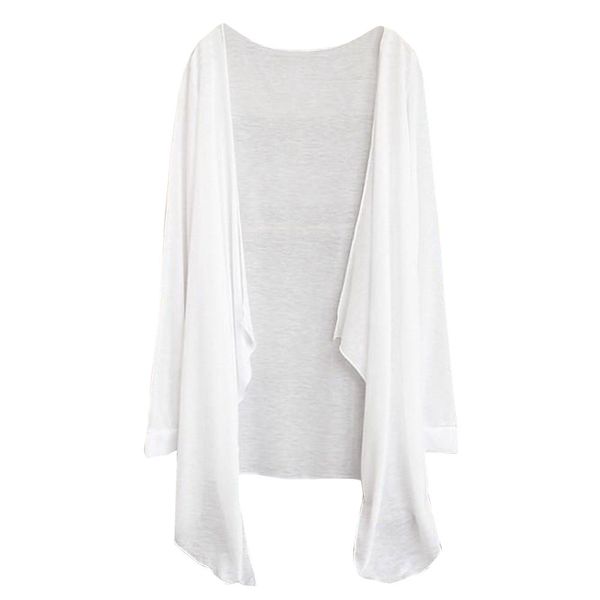 

color women candy cotton modal casual thin long sleeve sweet cardigan female plus size open stitch summer spring autumn coats c0304, Black;gray