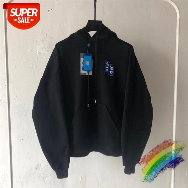 

2020fw ader error hoodie men women 1:1 broken letter embroidery sweatshirts adererror hoodies pullovers #kt6x, Black