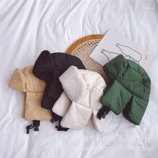 

caps & hats children windproof lei feng hat winter warm baby solid color ski northeast boys and girls airplane11, Yellow