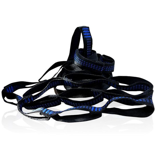 

outdoor games & activities blue c-style hammock straps hamac rope