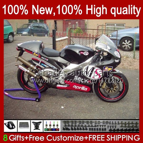 RS-250 RSV RS 250 RS250 RR 1998 1999 2000 2001 2002 2003 250RO.81 RSV-250 RS250R 98 99 00 01 02 03 Siyah Kırmızı RSV250 RSV250RR 98-03 Fairing + Tank Kapak