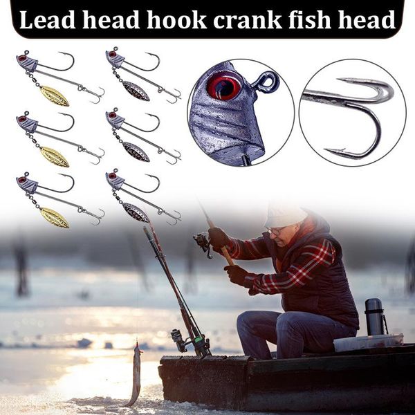 

fishing hooks accessories lures hard bait bass eyes with treble b2cshop