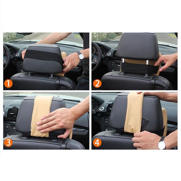 

seat cushions memory foam headrest pillow 36*30cm accessories breathable neck support