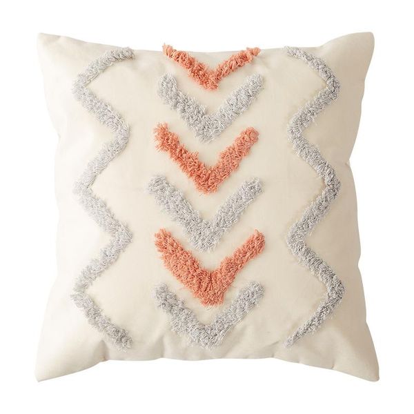 

pillow case moroccan styletufting pillowcase geometric design cover for home sofa bed chair back pillowcover decoration cushion