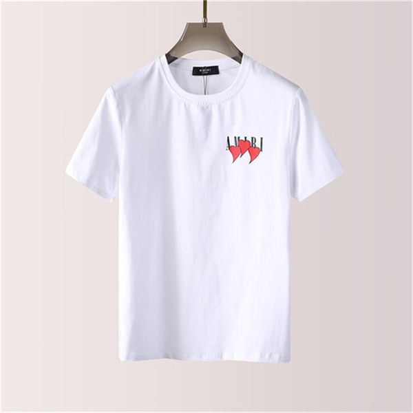 

2021 summer fashion mens womens designers t shirts for men s palms luxurys letter embroidery tshirts clothing short angels sleeved tshirt t, White;black