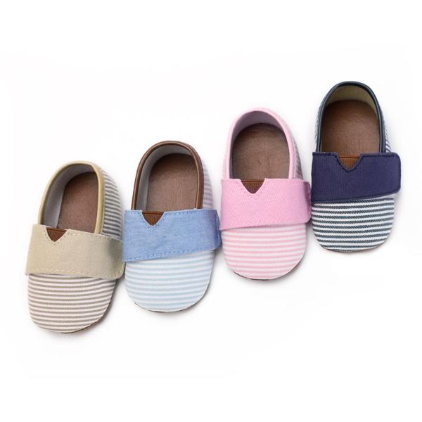 

first walkers canvas classic sports shoes born baby boys girls infant toddler soft sole anti-slip 0-18m