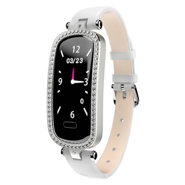 

i9 smart bracelet female 0.96 inch rectangular watch blood pressure fitness tracker ip67 waterproof girl bracelet 2021