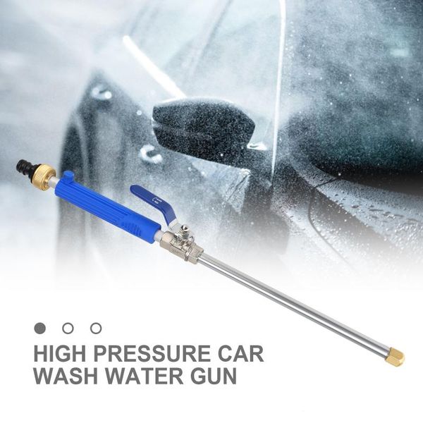 

water gun & snow foam lance pressure electric washing nozzle, garden hose stick, suitable for car and high outdoor window accessories