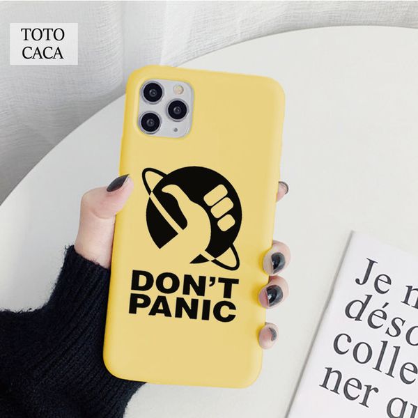 

dont panic hitchhikers guide phone protection soft case for samsung a20 a30 a40 a50 a51 a70 s8 s9 s10 s20 plus